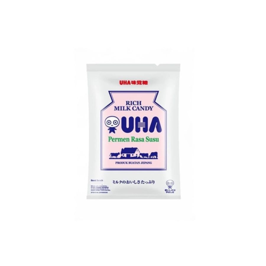 UHA Candy Rich Milk Pemen Jepang 103gram