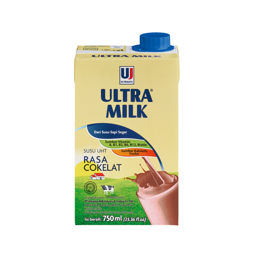 Ultra Milk Susu UHT Chocolate /UHT Milk 750ml