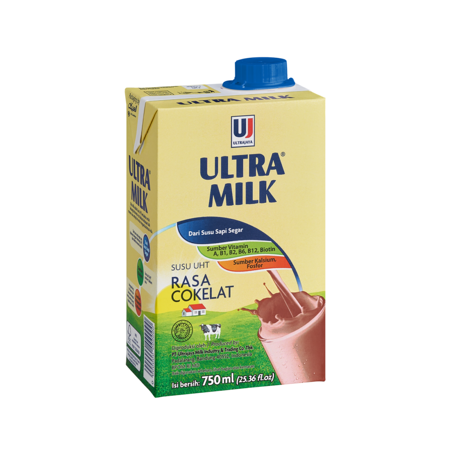 Ultra Milk Chocolate Susu UHT 750ml