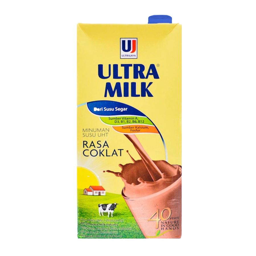 Ultra Milk UHT Chocolate/Susu UHT 1000ml 1000ml