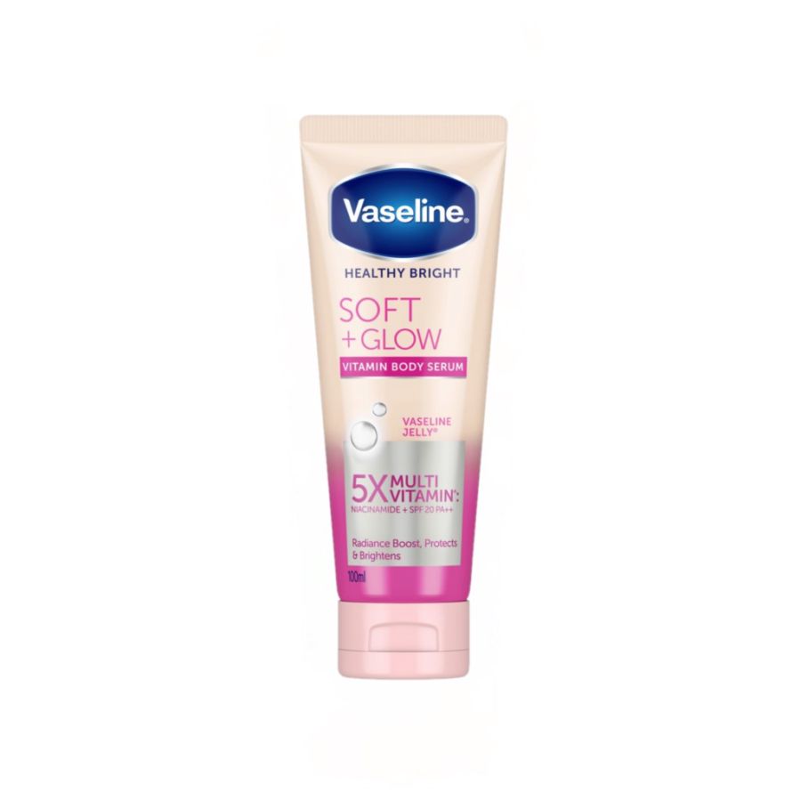 Vaseline Body Serum Healthy Bright Vitamin Soft Glow/Body Lotion 180ml