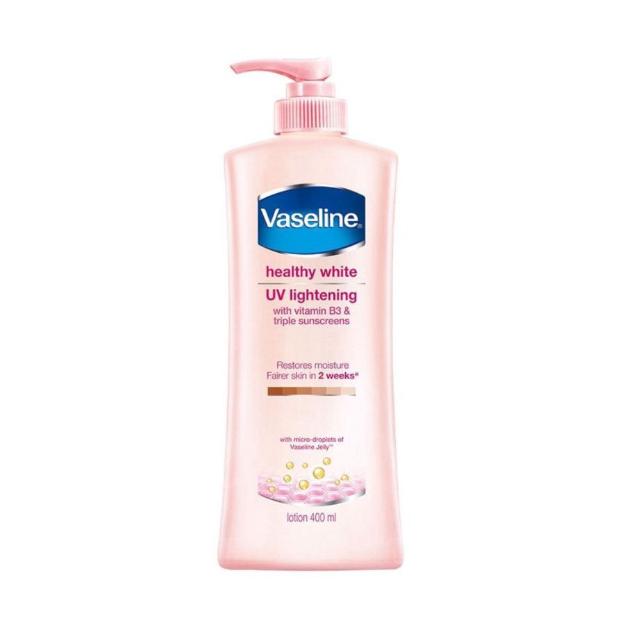 Vaseline Healthy Bright Hand Body Lotion UV Lightening 400ml