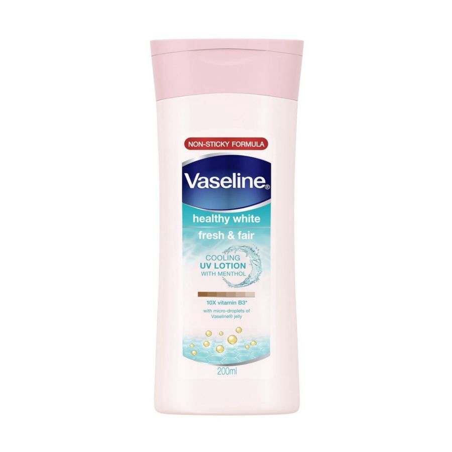 Vaseline Healthy White Fresh & Fair Cooling UV Gel Lotion 200ml