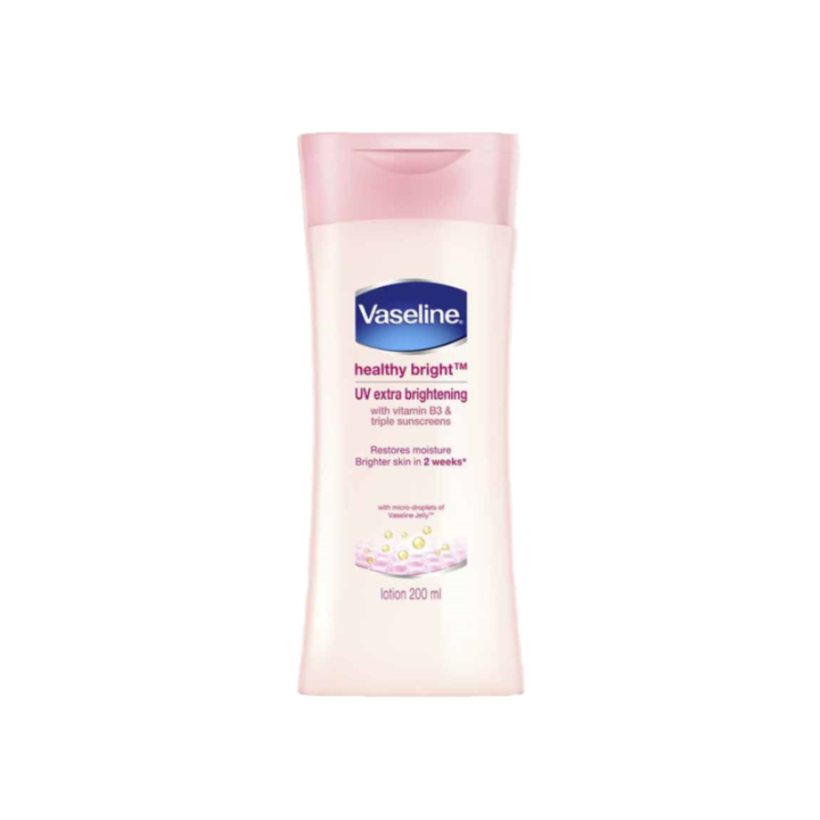 Vaseline Lotion Healthy Bright Uv Extra Brigthening/Body Lotion 200ml