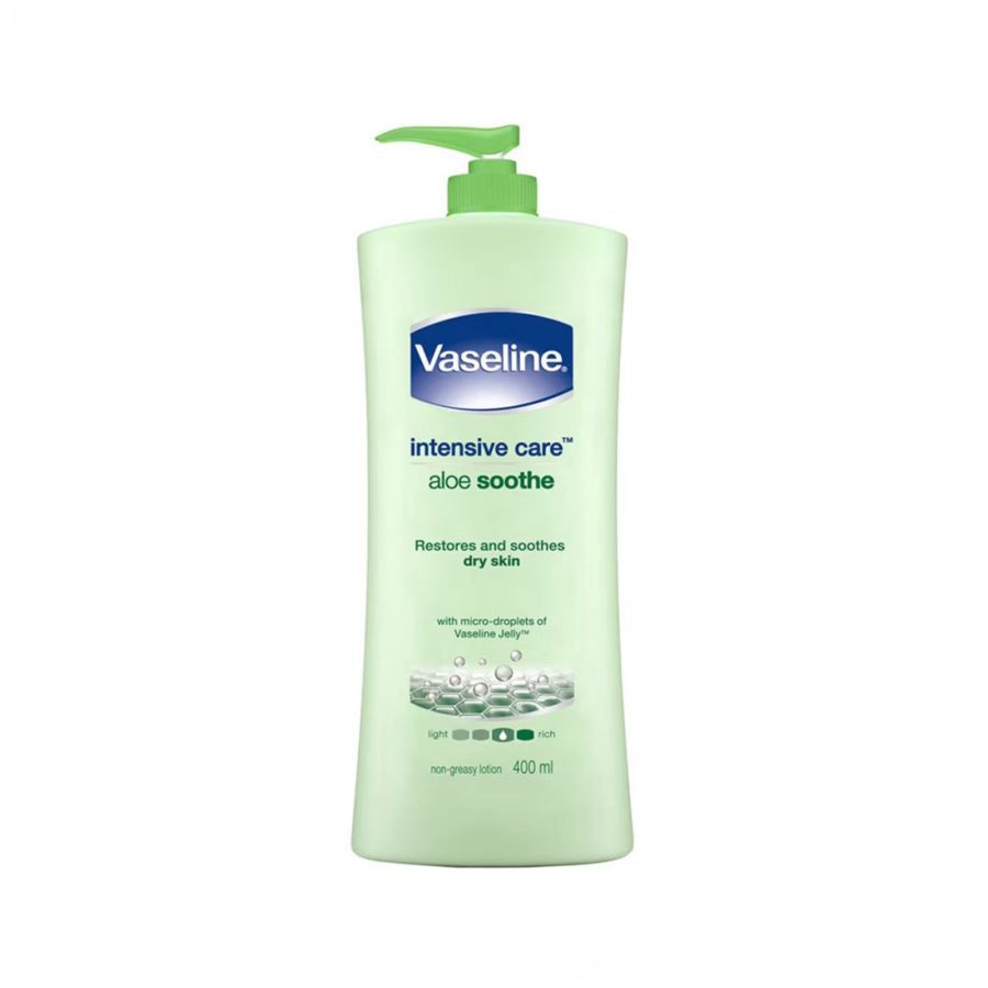 Vaseline Lotion Intensive Care Aloe Soothe 400ml/Body Lotion 400ml