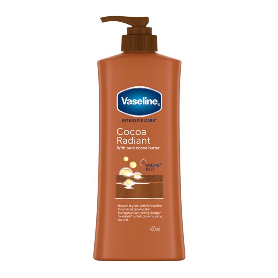 Vaseline Lotion Intensive Care Cocoa Radiant 400ml/Body Lotion 400ml