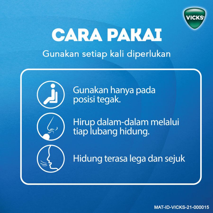 Vicks Inhaler Hidung Tersumbat 1pcs
