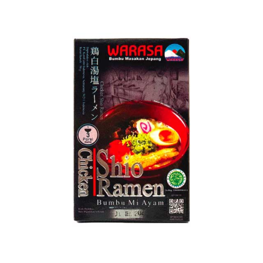 [INVALID] Warasa Bumbu Chicken Shio Ramen 50 gram 50gram