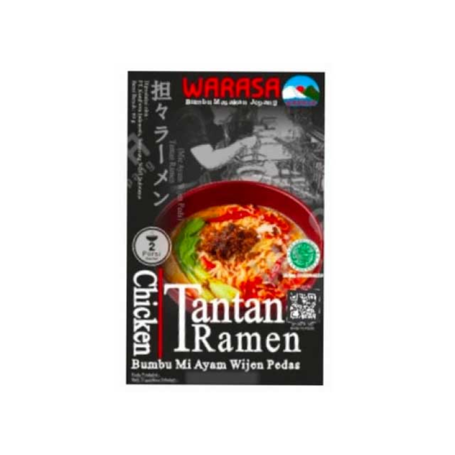 [INVALID] Warasa Bumbu Chicken Tantan Ramen 60 gram 60gram