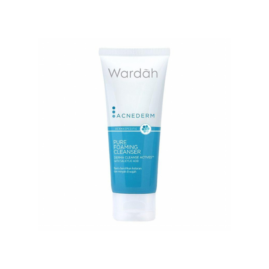 Wardah Acne Cleanser Gel Oil Free Formula Foam 60ml