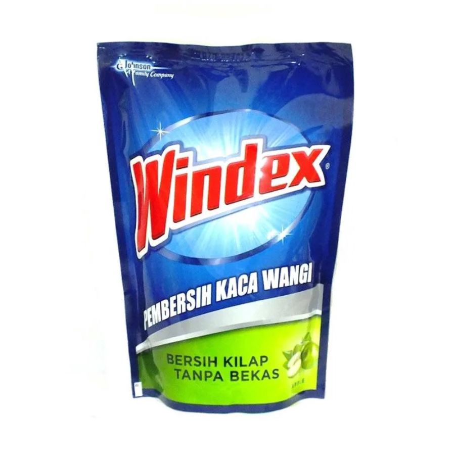 Windex Pembersih Kaca Apple pouch/Pembersih Lantai 400ml 400ml 400ml