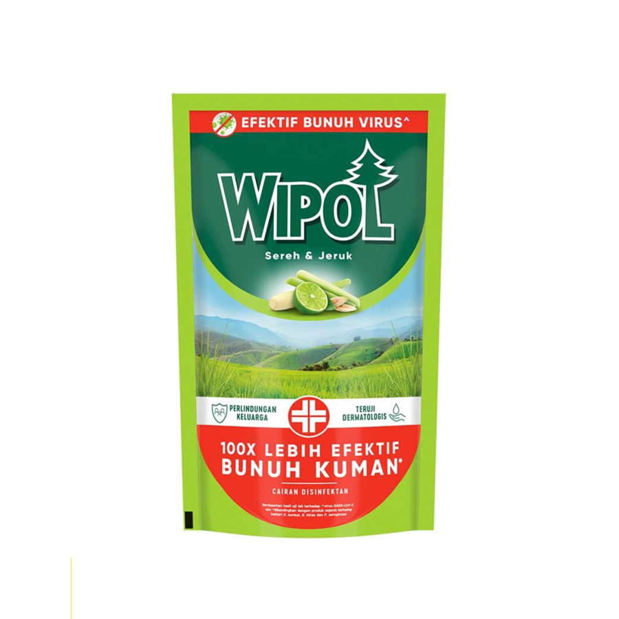 Wipol Sereh & Jeruk Pembersih Lantai 720gram