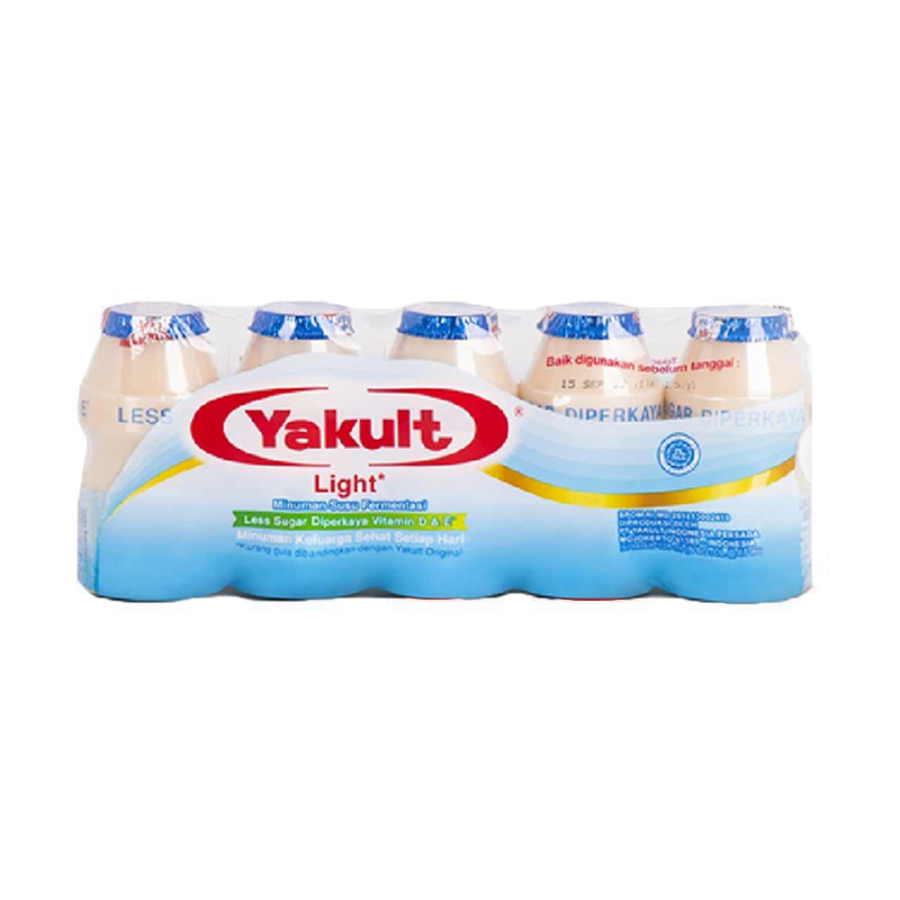 Yakult Light Less Sugar Minuman Probiotik 5pcs 5pcs