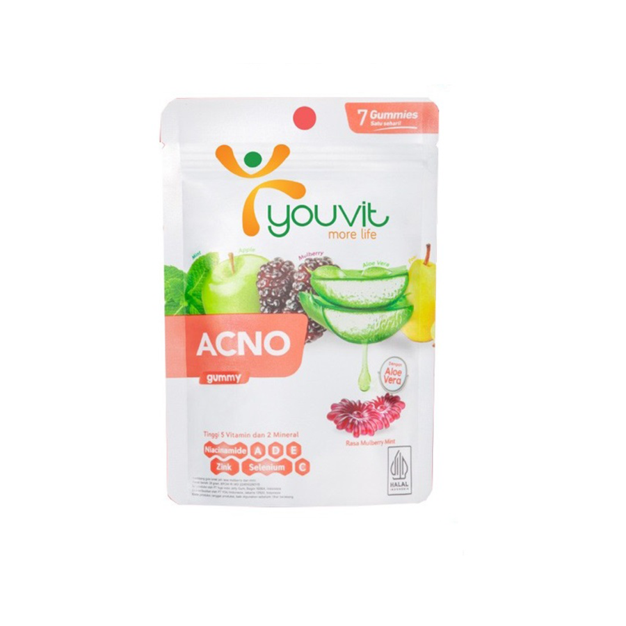 Youvit AcNO - 7 Gummies/Vitamin 1sachets