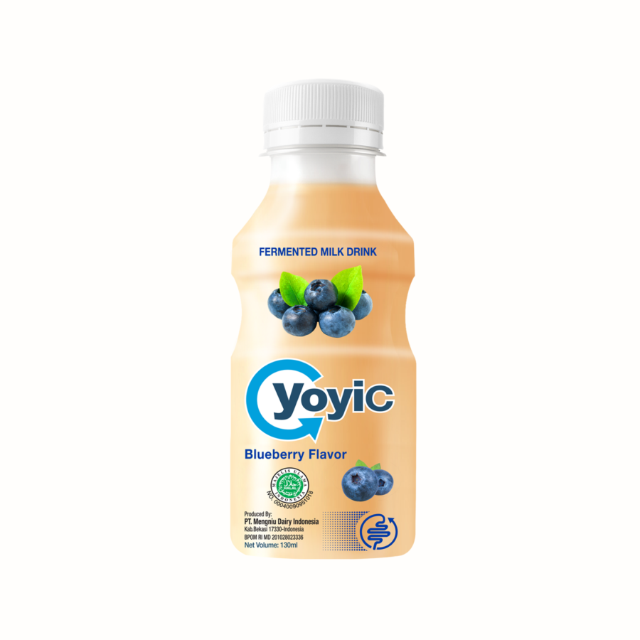 YoyiC Blueberry Fermented Milk/Minuman Prebiotik 130ml