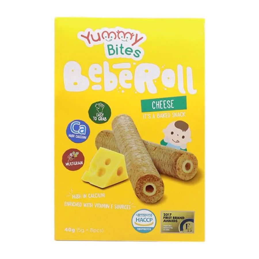 Yummy Bites Beberoll Cheese 9 Bln+/Snack Bayi 40gram