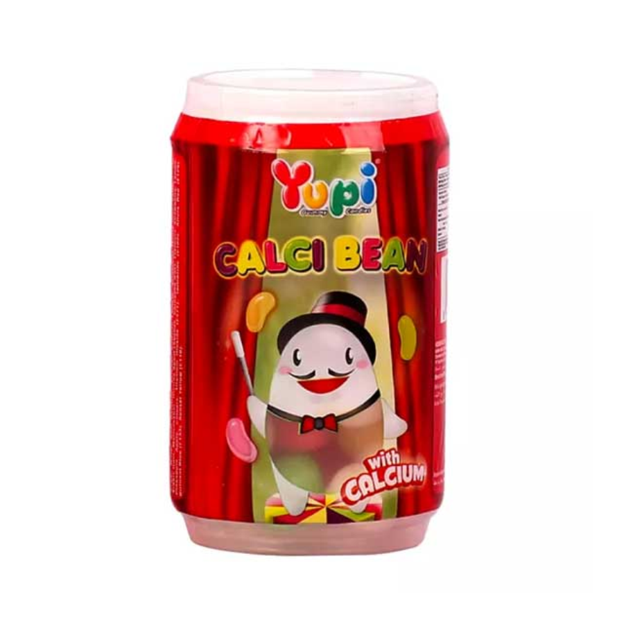 Yupi Calci Bean Bottle 70gram 70gram
