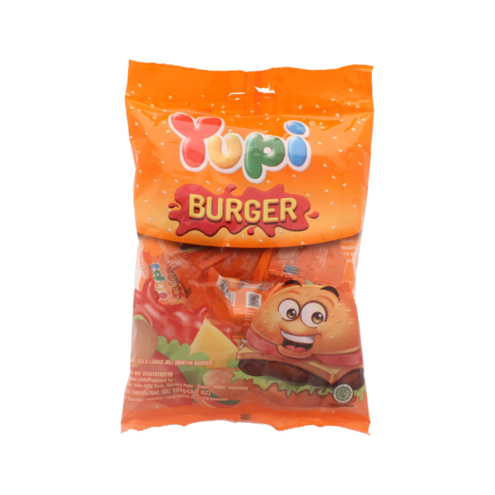Yupi Mini Burger Bag  105gram