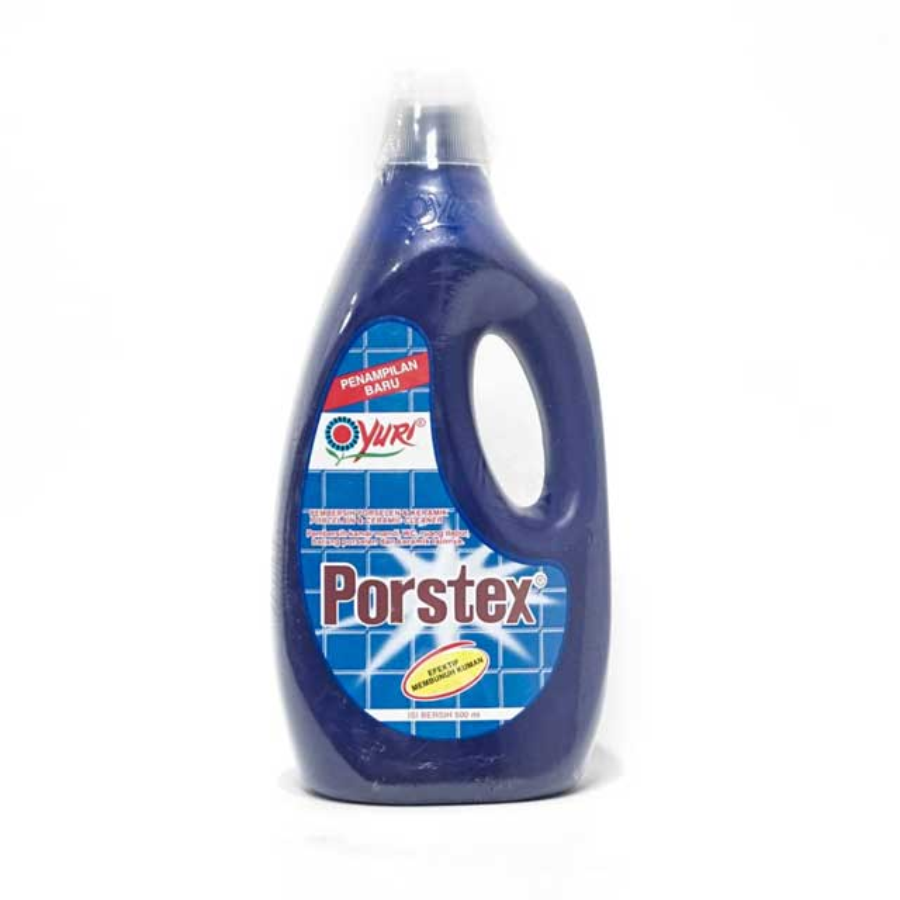 Yuri Porstex Blue Botol/Pembersih Kamar Mandi 500ml 500ml