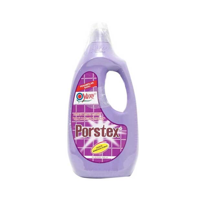 Yuri Porstex Pembersih Porselen & Keramik Ungu Botol Pembersih Kamar Mandi
