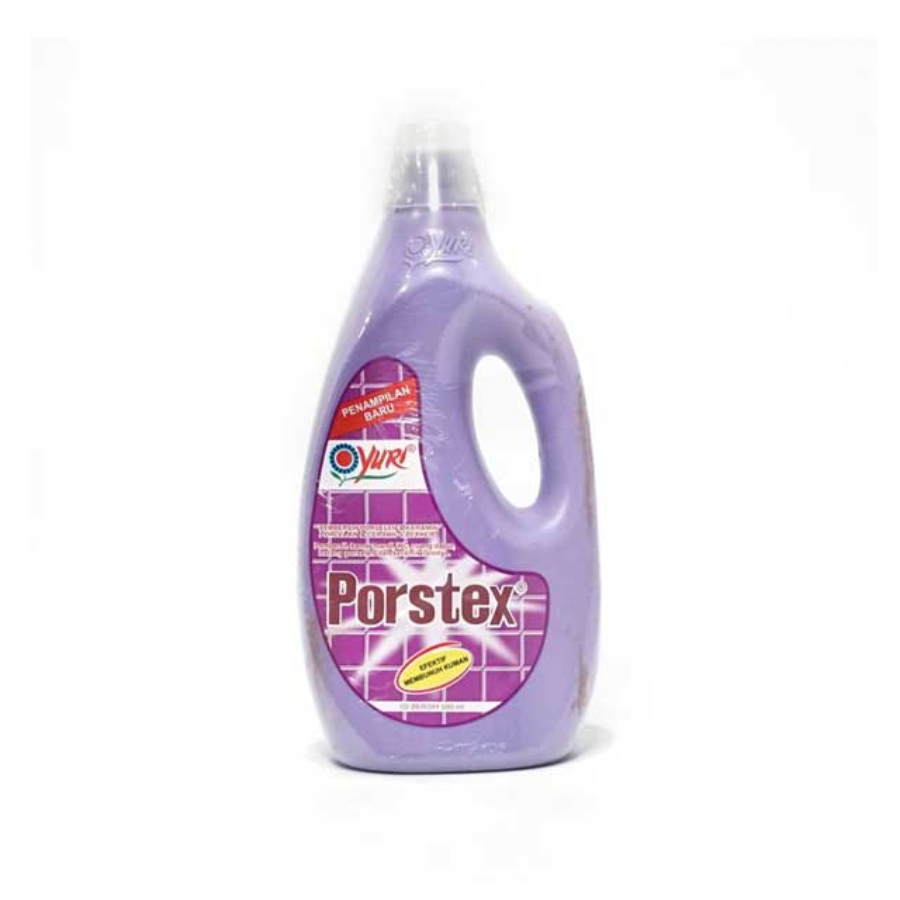 Yuri Porstex Pembersih Porselen & Keramik Ungu Botol/Cairan Pembersih 500ml 500ml