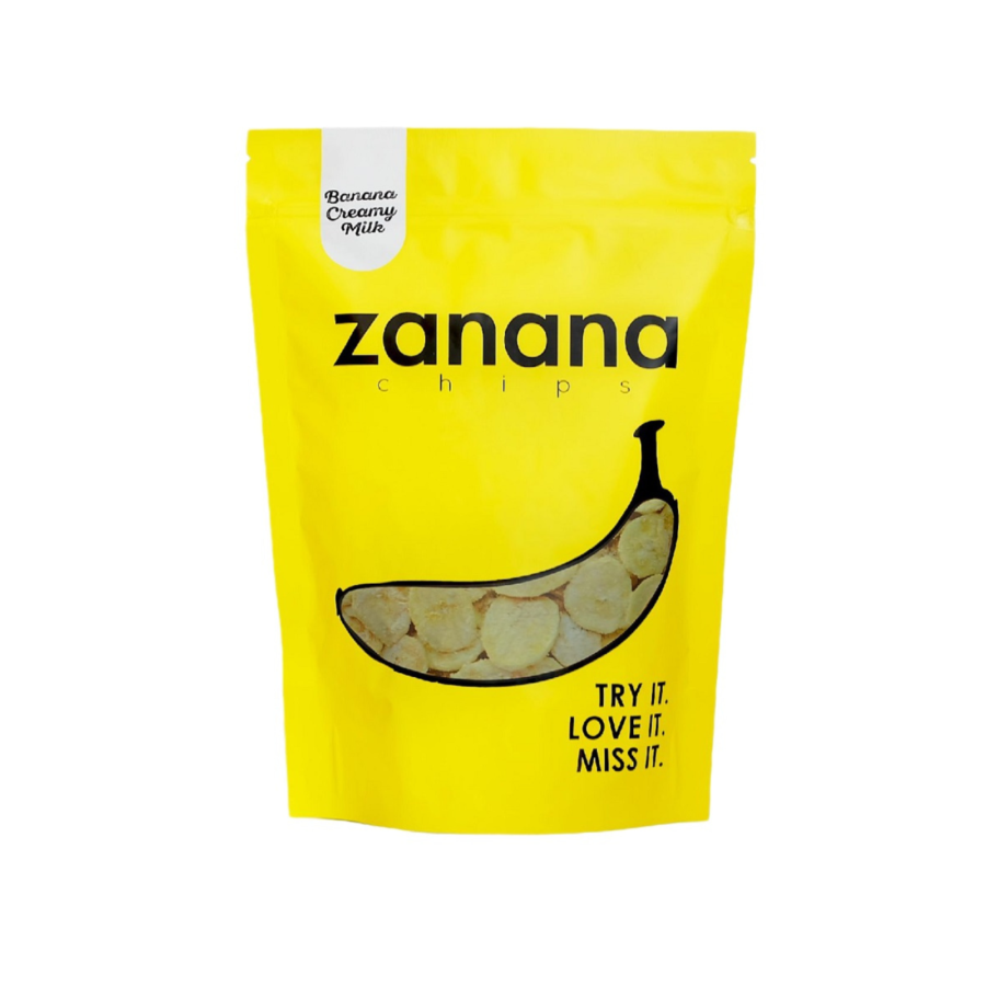 Zanana Keripik Pisang Creamy Milk 80gram