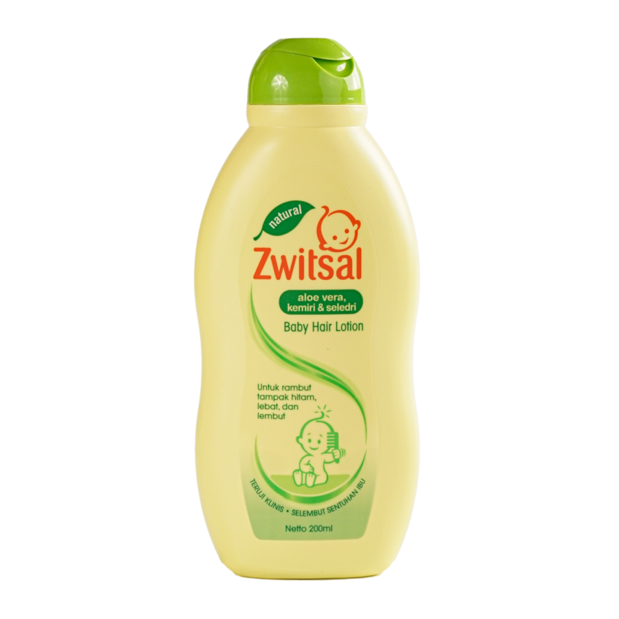 Zwitsal Baby Hair Lotion Aloe Vera Kemiri/Minyak Rambut Bayi 200ml