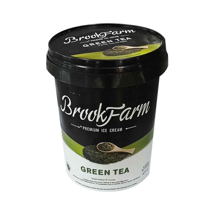 Brookfarm Ice Cream Green Tea 473ml