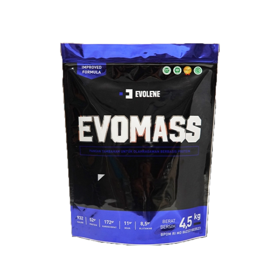 Evolene Evomass Mass Gainer Chocolate 10 Lb 1pcs