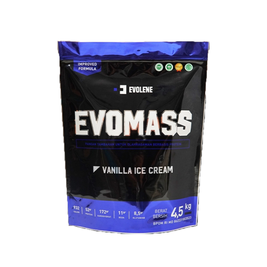 Evolene Evomass Mass Gainer Vanilla 10 Lb