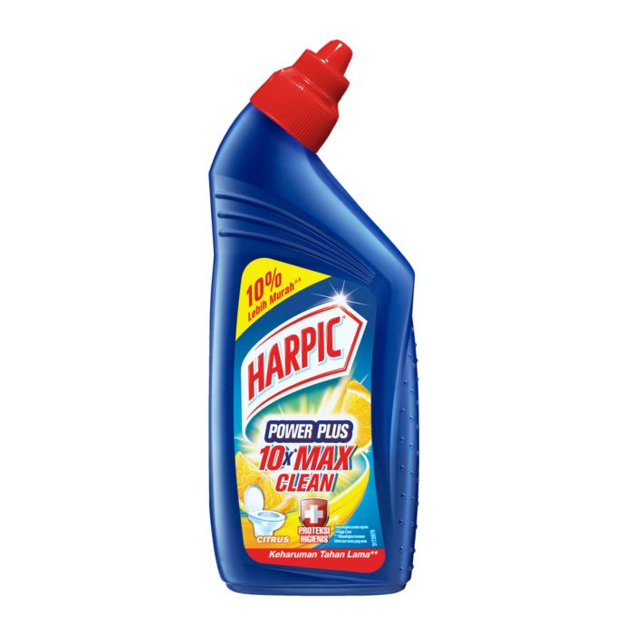 Harpic Power Plus 10X Max Clean Citrus Pembersih Kloset - Toilet