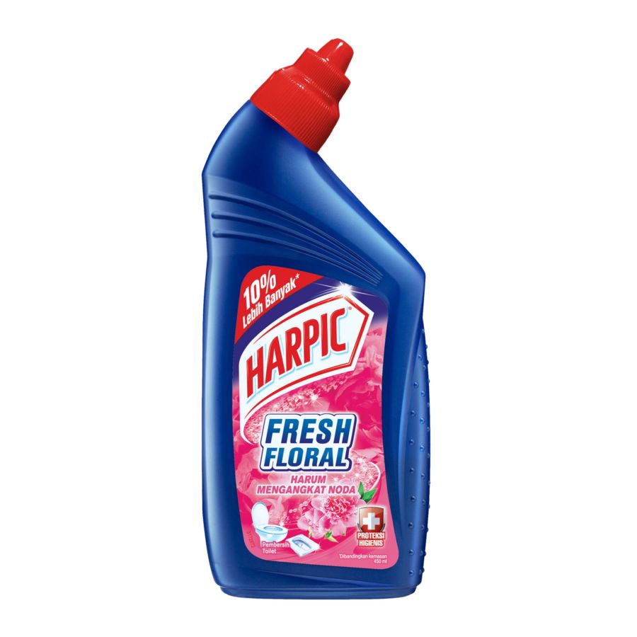Harpic Fresh Floral Pembersih Kloset 495ml