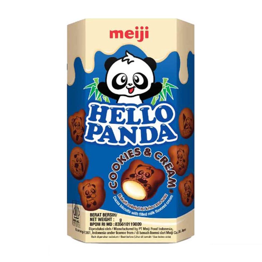 Meiji Hello Panda Cookies & Cream 42gram