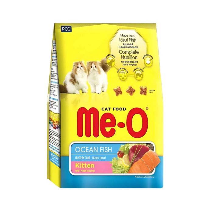 Me-O Ocean Fish Kitten Makanan Kucing