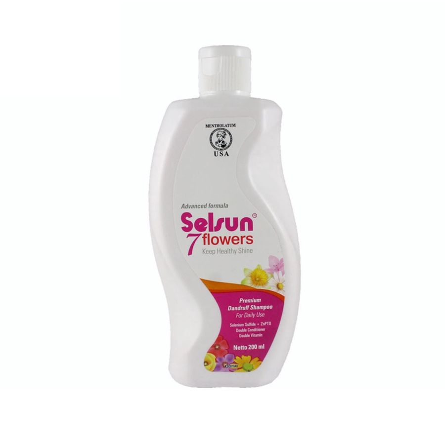 Selsun 7 Flowers Keep Healthy Shine Premium Dandruff Shampoo 200ml