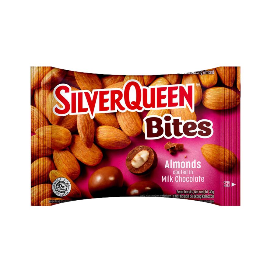 Silverqueen Bites Chocolate Almond 30gram