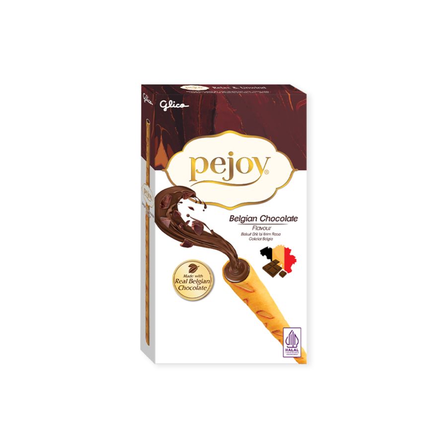 Pejoy Belgian Chocolate Biskuit Stik 30gram