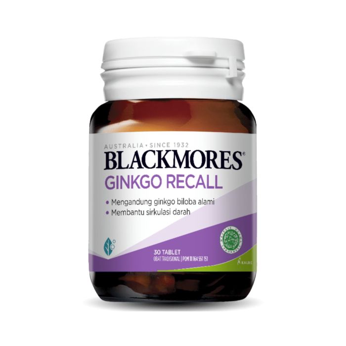 Blackmores Ginkgo Recall