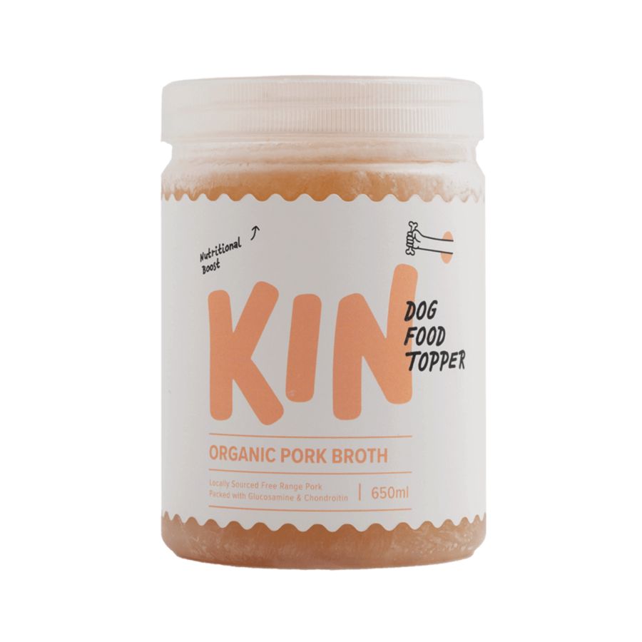 Kin Dog Food Organic Pork Broth/Makanan Anjing 650ml