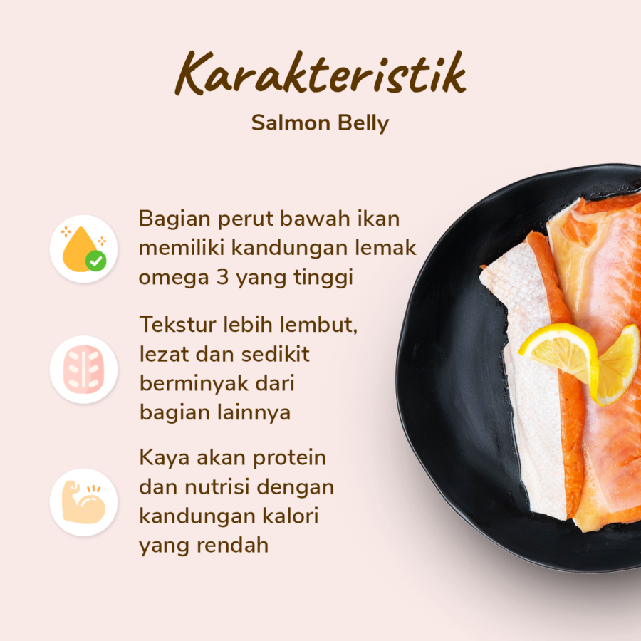 Salmon Belly 230-250gram