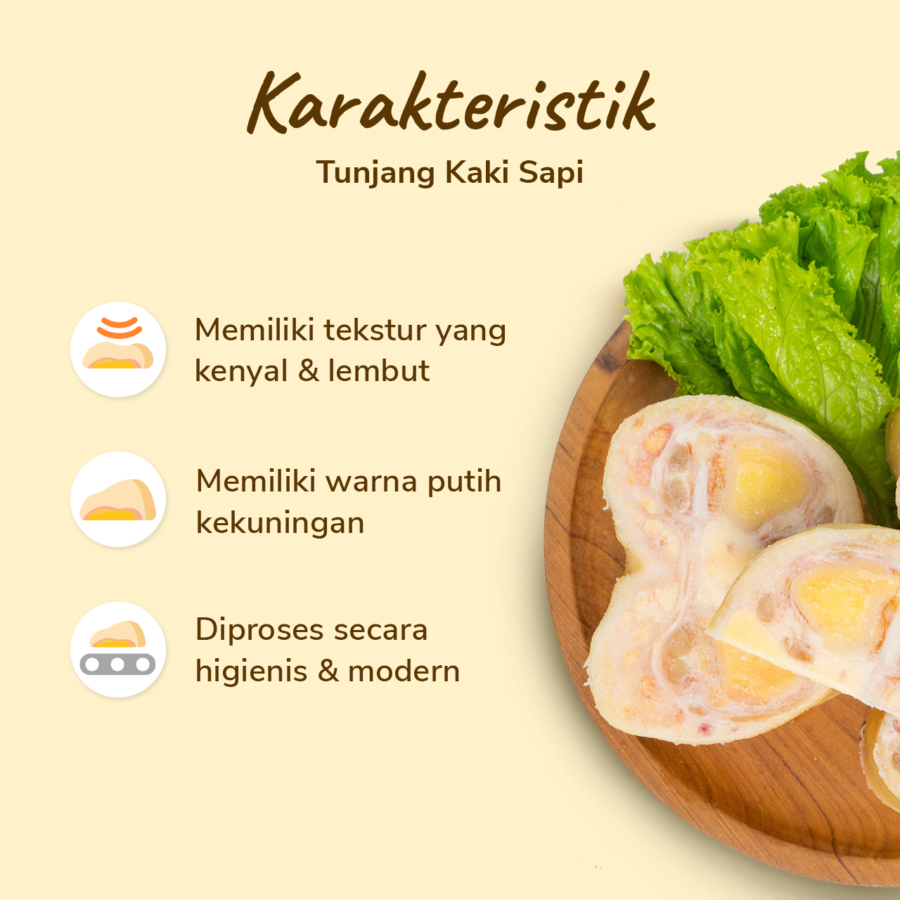 Tunjang Kaki Sapi 500gram