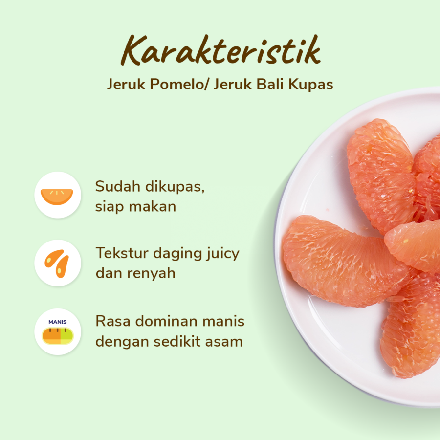 Jeruk Bali Kupas Astro Farm 500gram