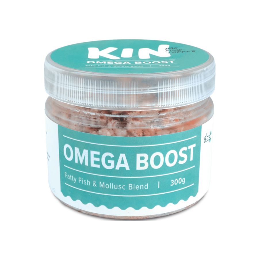 Kin Dog Food Omega Boost/Makanan Anjing 300gram