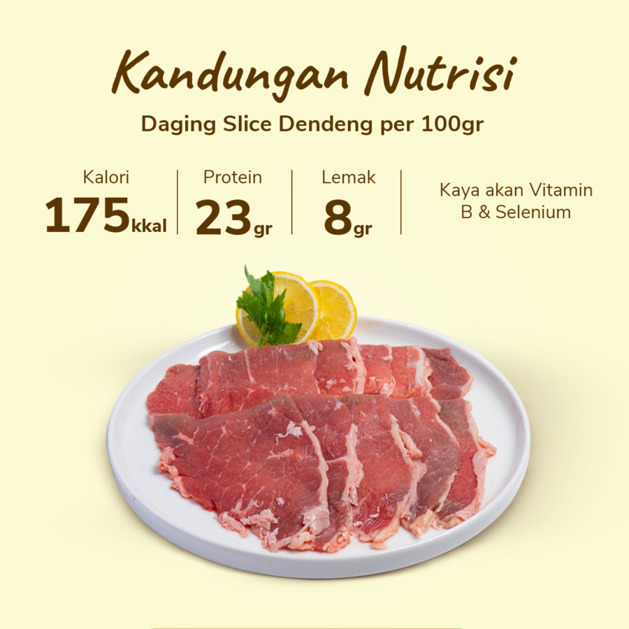 Daging Slice Dendeng Import 500gram