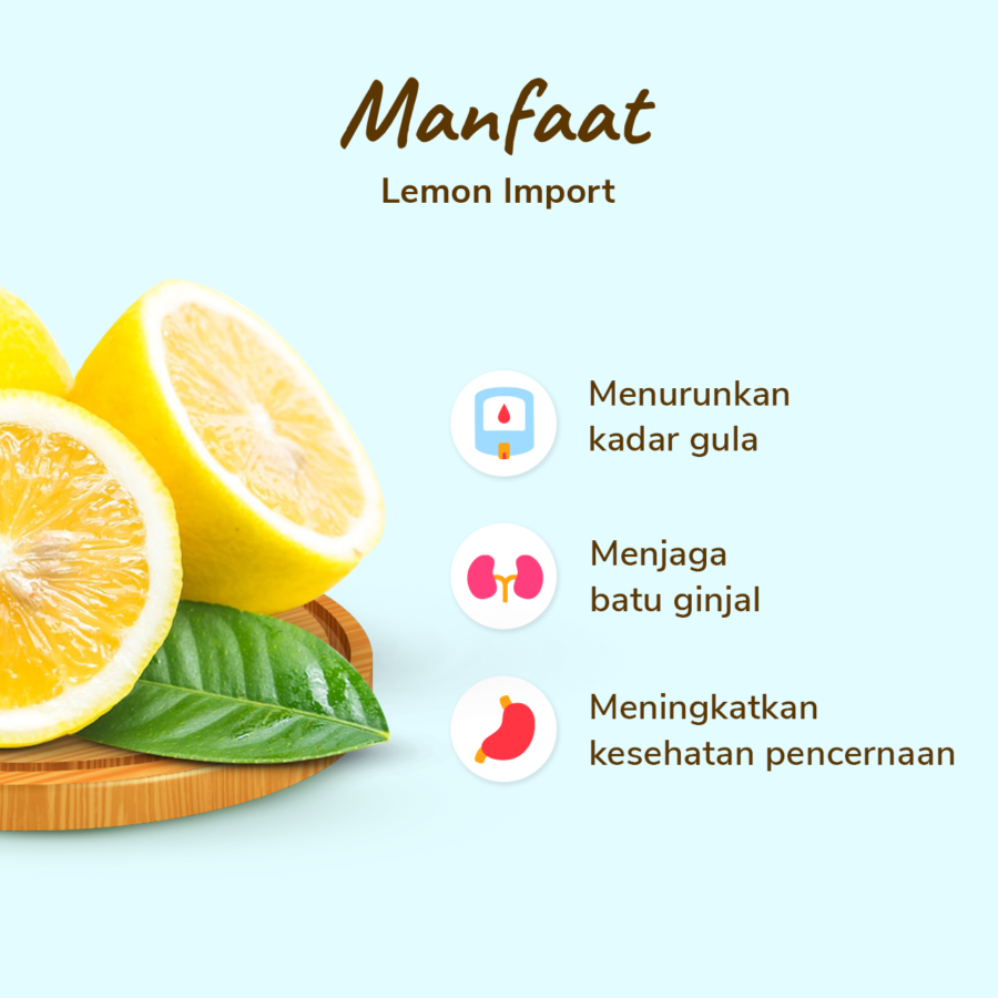 Lemon Import Astro Farm 3-5 pcs 500-600 gram