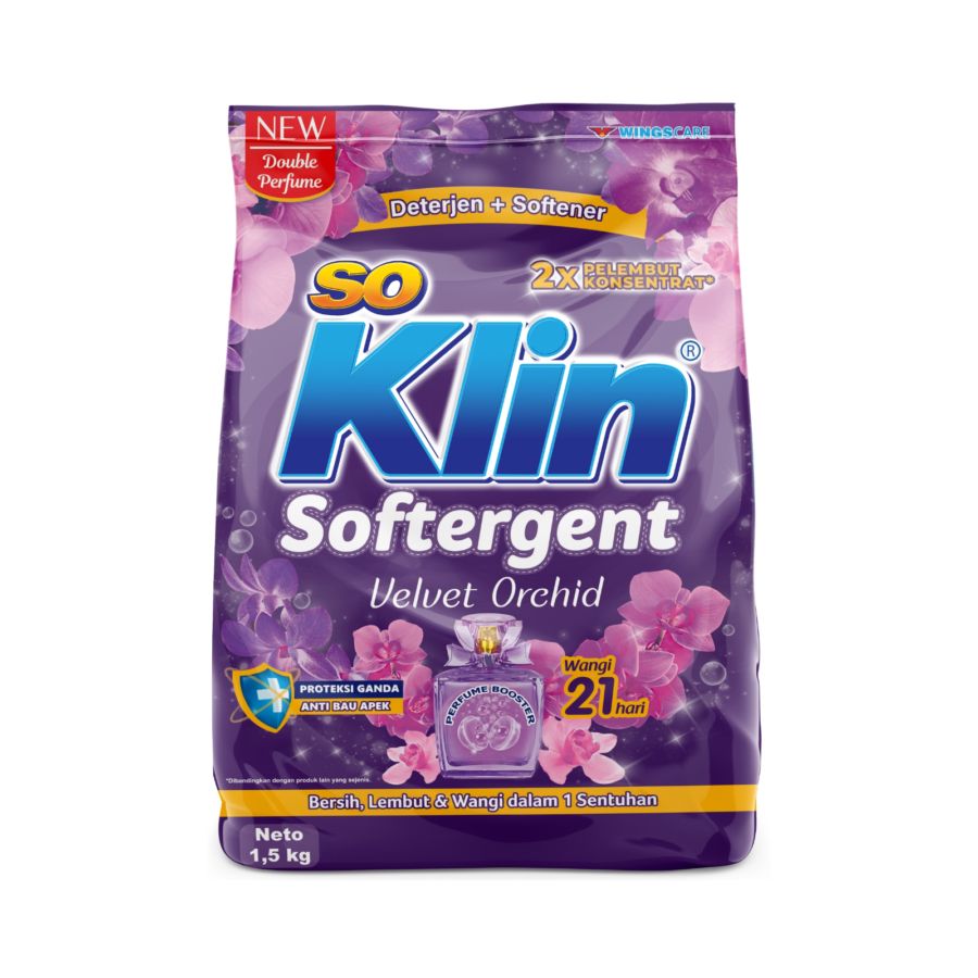 Soklin Softergent Velvet Orchid 1500gram