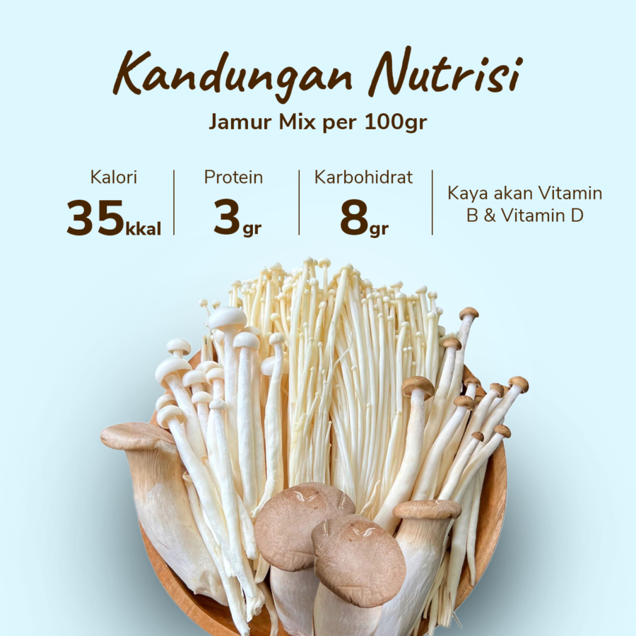 Jamur Mix Astro Farm 400gram