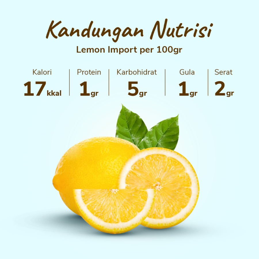 Lemon Import Astro Farm 3-5 pcs 500-600 gram