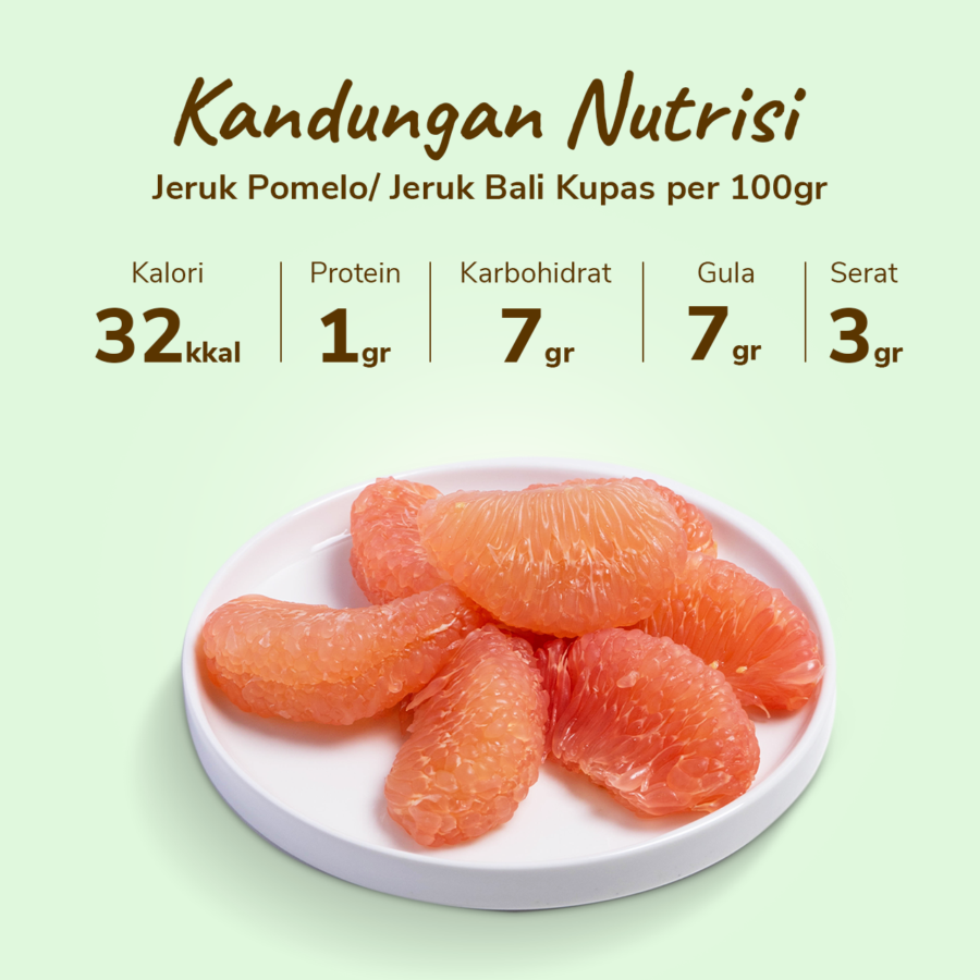 Jeruk Bali Kupas Astro Farm 500gram