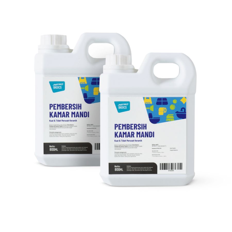 [Bundle 2] Pembersih Kamar Mandi 800ml - Astro Basics